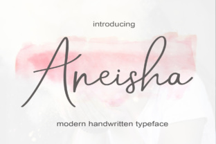 Aneisha: Modern Script for Creative Expression