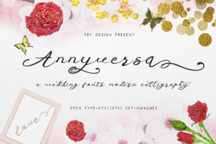 Anniversa: The Perfect Wedding-Style Font for Elegant Designs