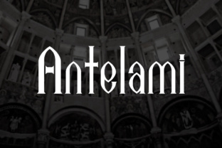 Antelami: A Timeless Font with Gothic Charm