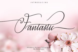 Discover the Beauty of Fantastic: A Romantic Script for Elegant Design