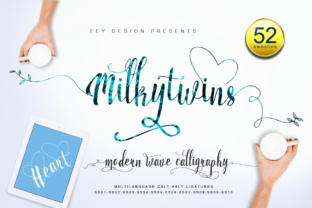 Discover the Beauty of Milkytwins Font
