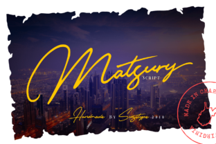 Discover the Elegance of Matsury: A Signature Script for Modern Creativity