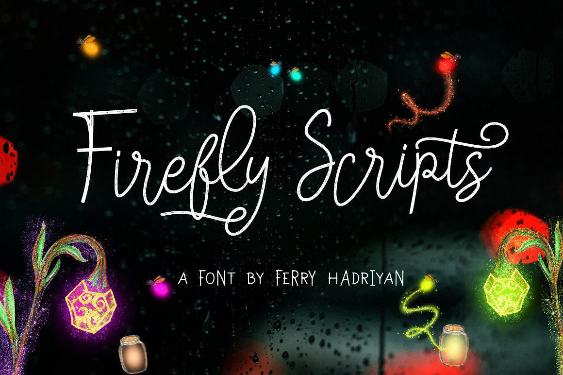 Discover the Magic of Firefly: A Handwritten Font for Timeless Design