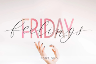 Friday Feelings: A Stylish Font Pair for Expressive Design