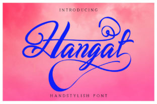 Hangat: A Bold, Feminine Script for Strategic Design