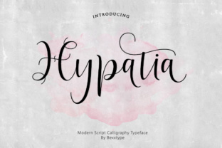 Hypatia: A Modern Script Font for Elegant Typographic Expression