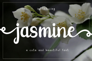 Jasmine: A Stylish Typography Choice