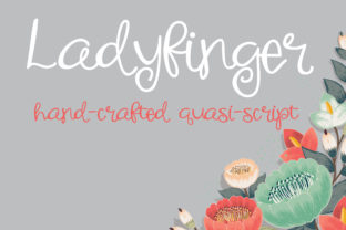 Ladyfinger: A Whimsical Font for Creative Projects