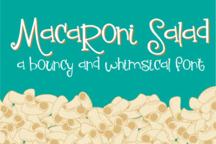 Macaroni Salad: A Whimsical Twist on Typography