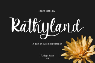 Rathyland: A Handwritten Script for Creative Expression