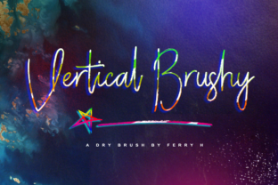 Vertical Brushy: A Signature Style for Creative Expression